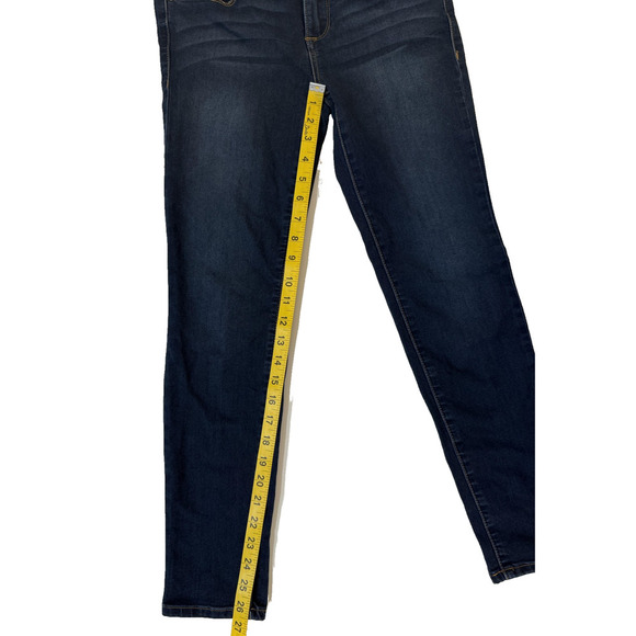 FREE PEOPLE Jeans Womens 26 Dark Wash Skinny Stretch Denim RARE 2010 Canvas Tag - Picture 6 of 7